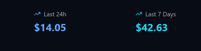 Marcus can buy wife some nice treats thanks to <a href="/alphaarcade/">alpha arcade</a> 

$usdc rewards on $213

also where to report bugs?