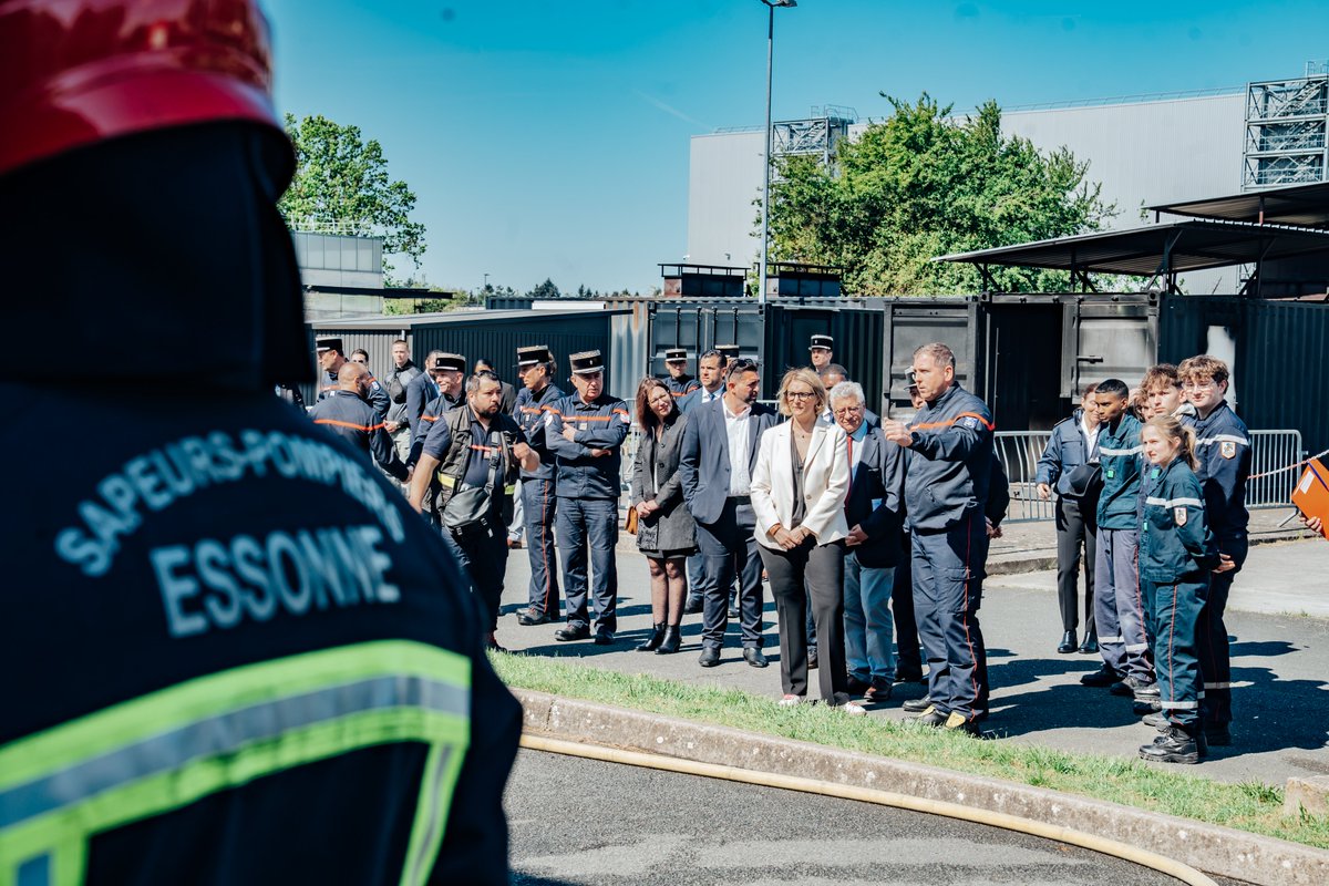Sapeurs-pompiers 91 tweet media