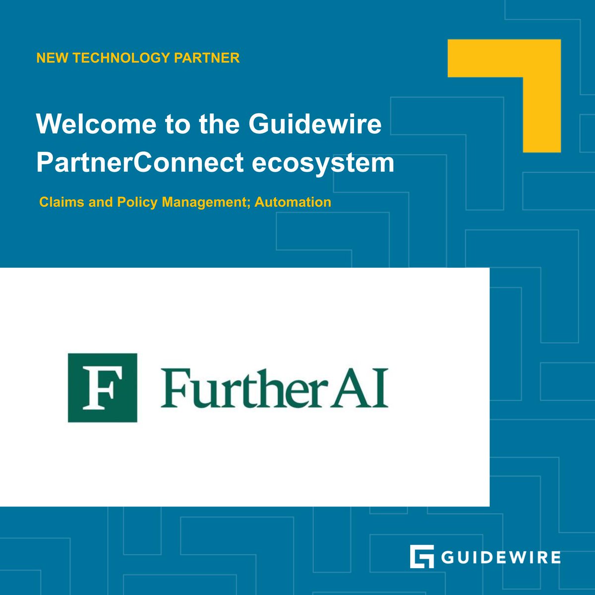 Guidewire_PandC's tweet image. Guidewire welcomes FurtherAI as our newest Technology partner! 

@furtheraicom will be building an integration for the #GuidewireMarketplace that will help insurers deploy agentic workflows natively in Guidewire. 

👉  bit.ly/4cnEUXY

#InsuranceAI #Underwriting #Claims