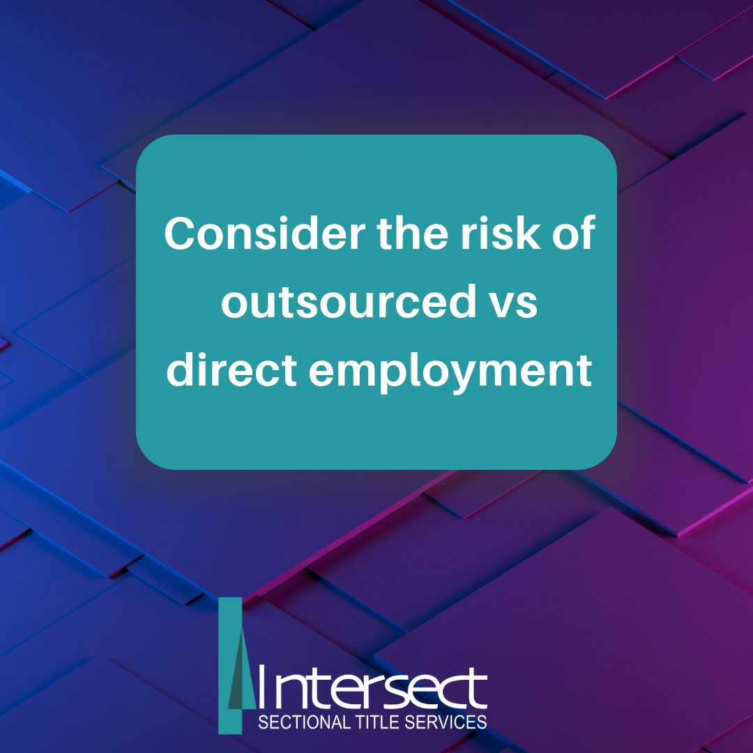 IntersectSecti1's tweet photo. Outsourcing security or cleaning doesn’t eliminate liability. 
If a contractor fails to comply with labour laws, the body corporate or HOA may still be held responsible. 

Visit our website to learn more about how we do things: https://t.co/wmhkxDWSJj https://t.co/pckJORdtbW