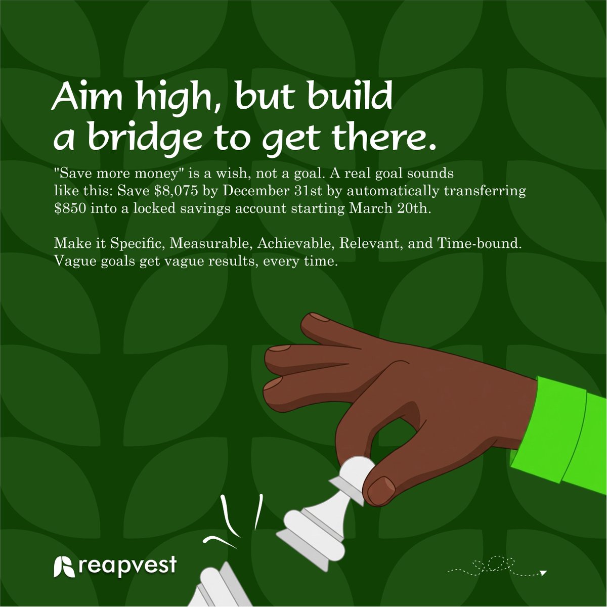 reapvest's tweet image. New goals.
But this time… let us do it differently.

No guessing.
No “I’ll figure it out later.”
No sugarcoating your reality.

Because you can not build a strong financial future on unclear foundations.

It starts with honesty... 

#BuildYourFuture #NoMoreExcuses