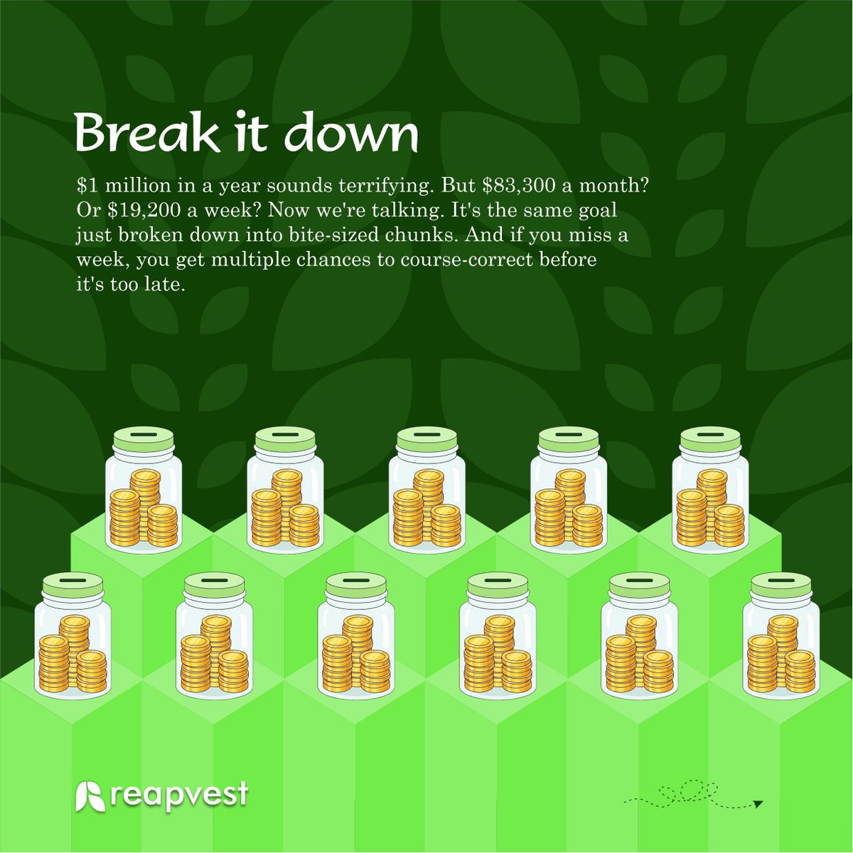 reapvest's tweet image. New goals.
But this time… let us do it differently.

No guessing.
No “I’ll figure it out later.”
No sugarcoating your reality.

Because you can not build a strong financial future on unclear foundations.

It starts with honesty... 

#BuildYourFuture #NoMoreExcuses