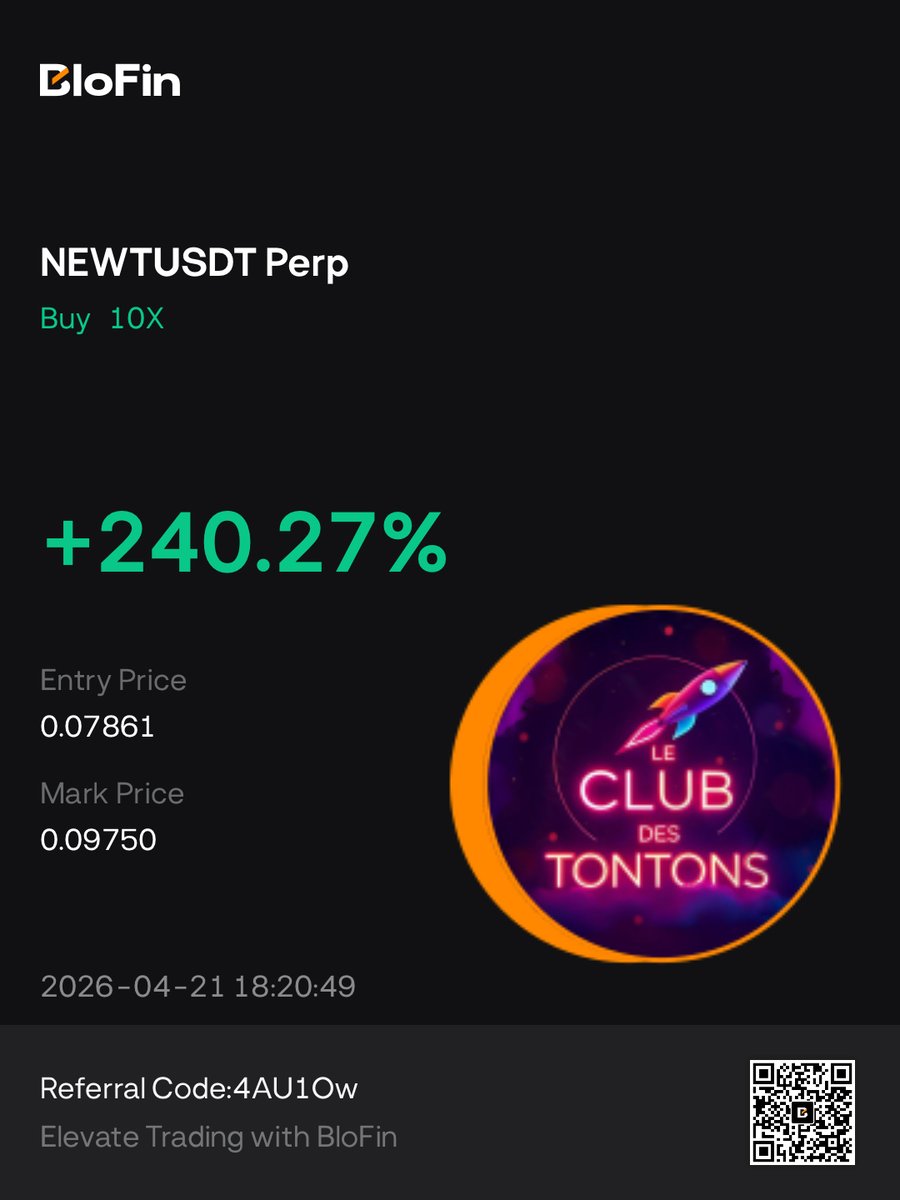 📢 $NEWT  🚀🔥

La question FULL TP dans la même journée ?

Si oui j'offrirai 200$  à un membre du CLUB des Tontons qui aura RT &amp; like ce message 😍