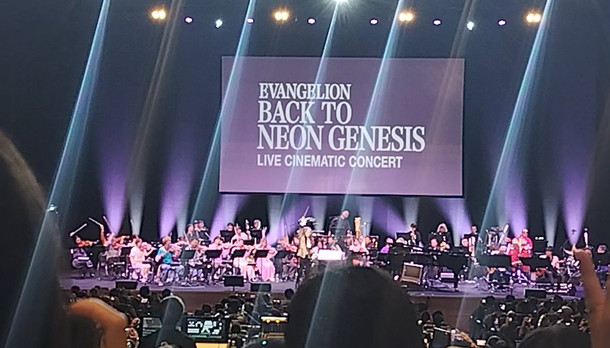 a2pa2d's tweet image. #BackToNeonGenesis
横浜から3公演、本当にありがとうございました。鷺巣先生が産み出した、エヴァンゲリオンを彩る生音に直に触れることができ、感無量でした。
願わくは、新劇場版のコンサートも……
鷺巣さん忙しいと思うけど……勝手に期待してます🙏