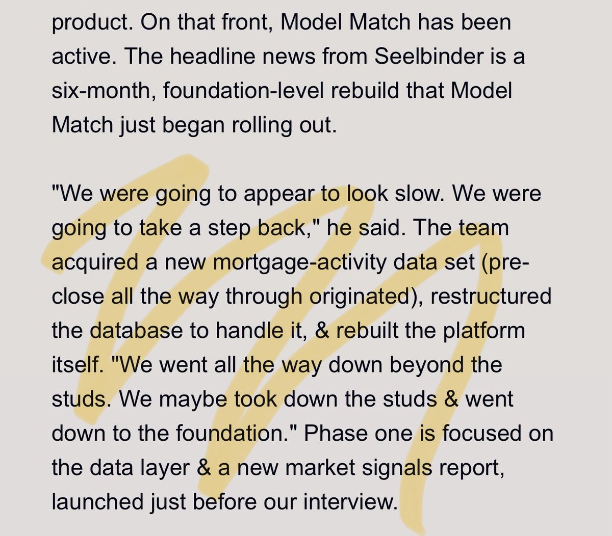 teammodelmatch's tweet photo. this is more than a ui refresh. 
this is completely reimagining how we access and action mortgage and real estate data. 

from the ground up: 
-data structure overhaul means we can roll up and deliver faster
-data coverage expansion means we are surfacing new data points https://t.co/TNupBojaKM