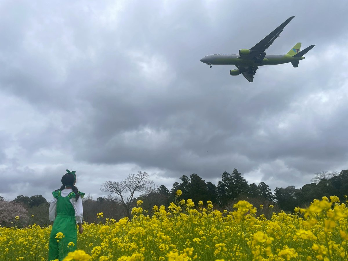 ＼#ロックンチュバ撮影記 📸／

続いては【わかばちゃん】！🌱✨
菜の花畑の向こうを飛行機が通り過ぎる、ちょっと特別な瞬間で撮影🌼✈️

その中で踊るわかばちゃんにも注目です😊🎶

どんな映像になっているのかは本編で👀

ロックン★チュバ チバテレ55周年ver公開まであと22日✨