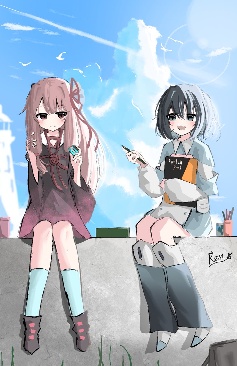 Ren256_'s tweet photo. Chill
#Arcane_chan_art https://t.co/yMV99cVhS6