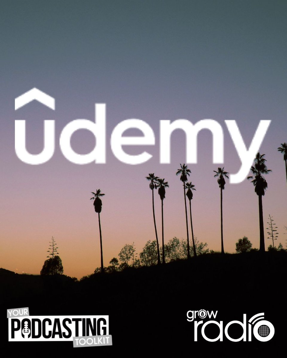 GrowRadioUK's tweet image. Podcasting doesn’t have to be complicated. Our courses on Udemy explore the different ways you can get involved in podcasting and start sharing your message.

Take a look here 👉 buff.ly/3wiJzeJ

#Podcasting #OnlineCourses #Udemy
