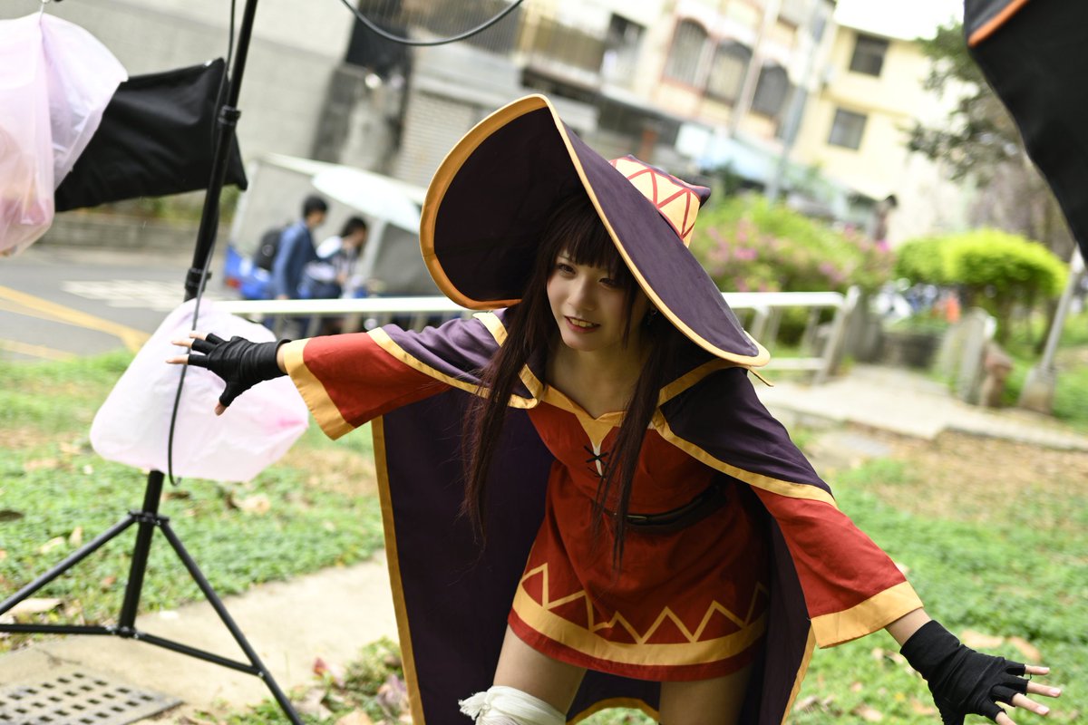 yulingyukoyuko's tweet image. 我が名はめぐみん。紅魔族随一の魔法の使い手にして、爆裂魔法を操りし者。我が力、見るがいい！エクスプロージョン
#meguminCosplay #konosubarashiisekai 
#anime