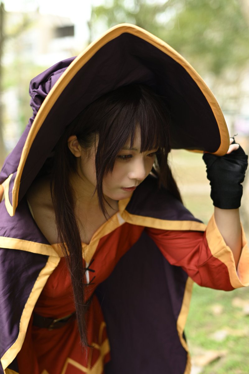 yulingyukoyuko's tweet image. 我が名はめぐみん。紅魔族随一の魔法の使い手にして、爆裂魔法を操りし者。我が力、見るがいい！エクスプロージョン
#meguminCosplay #konosubarashiisekai 
#anime