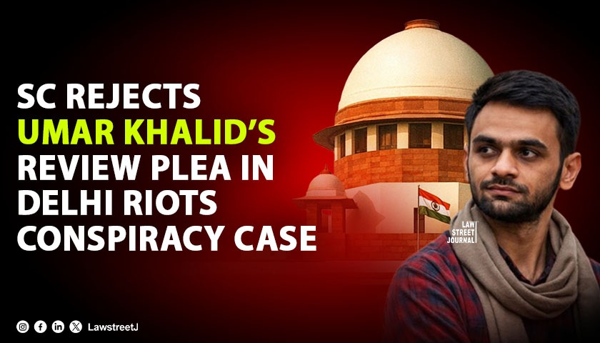 LawstreetJ's tweet image. #SupremeCourt dismisses #UmarKhalid’s review plea against bail denial in Delhi riots conspiracy case, finding no grounds to interfere with its earlier judgment.

Read full article here
shorturl.at/8usFu

@isaketsourav #UAPA #BailDenied #RuleOfLaw #JusticeAravindKumar