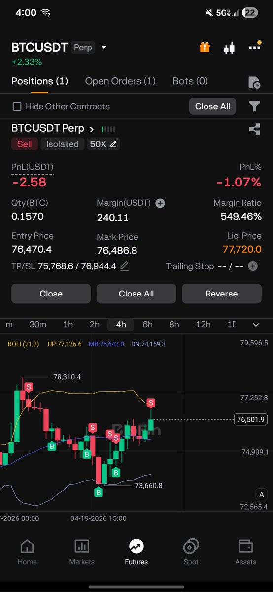 Austin832561284's tweet photo. Trade fifteen

Not looking so hot now, but we don't care because we hold. We don't adjust our position. Bad trade means bad entry. As simple as that. Create a system. Respect the system. Maintain the system. 

That is what it takes to achieve profitability consistently.... https://t.co/2iGRtxMzJc