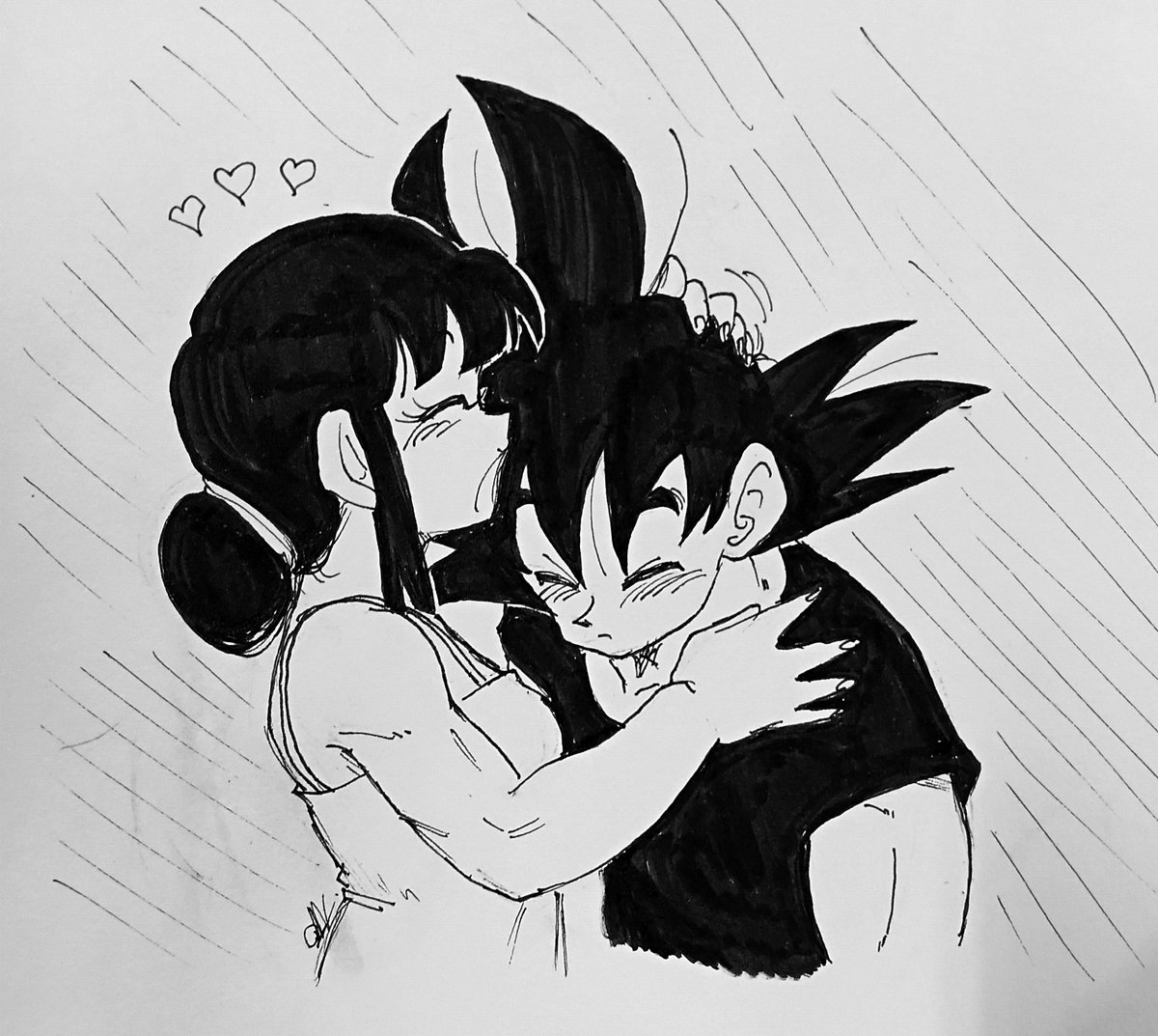 She loves her hubby so much
#gochi #悟チチ