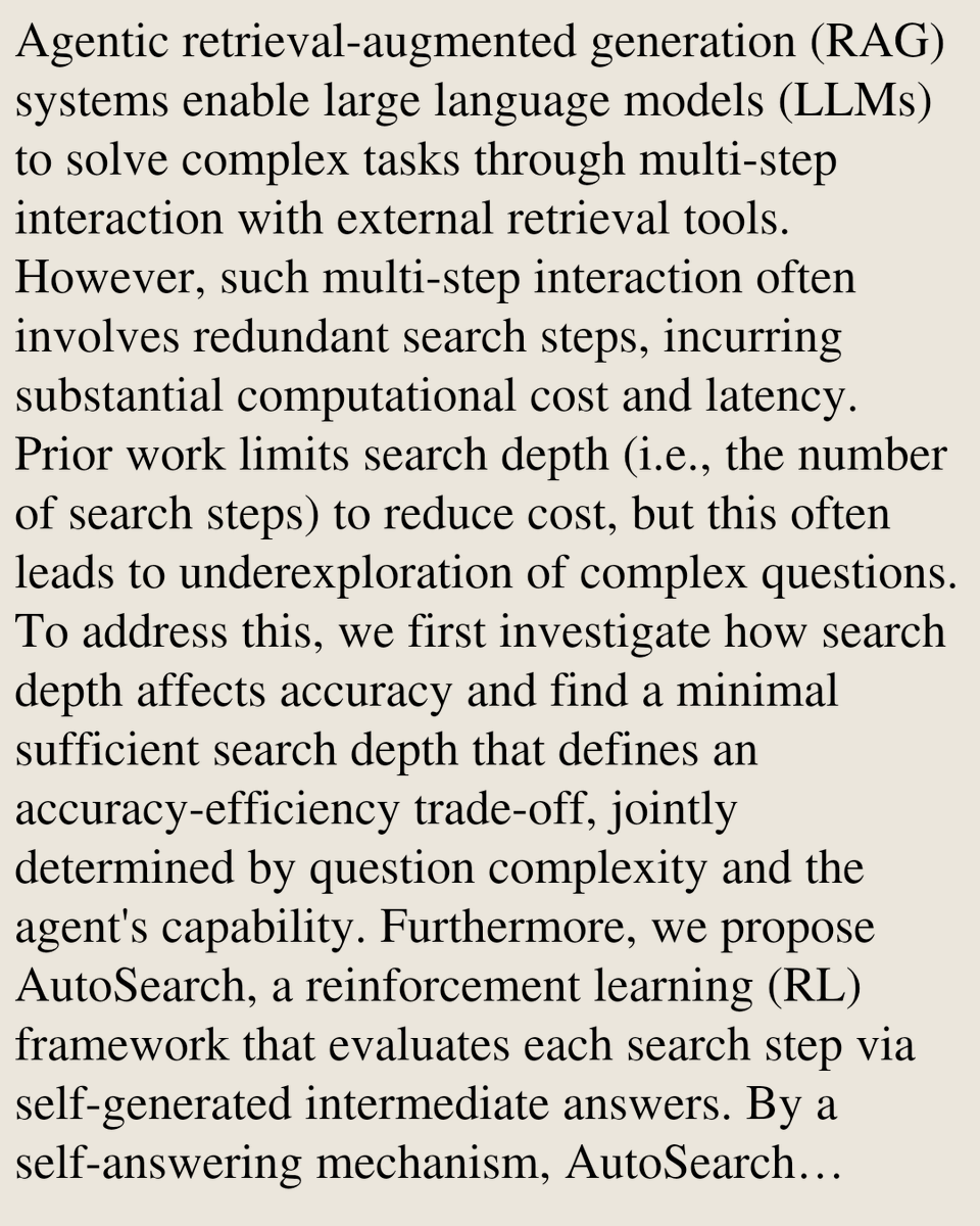 AutoSearch: Adaptive Search Depth for Efficient Agentic RAG via ...