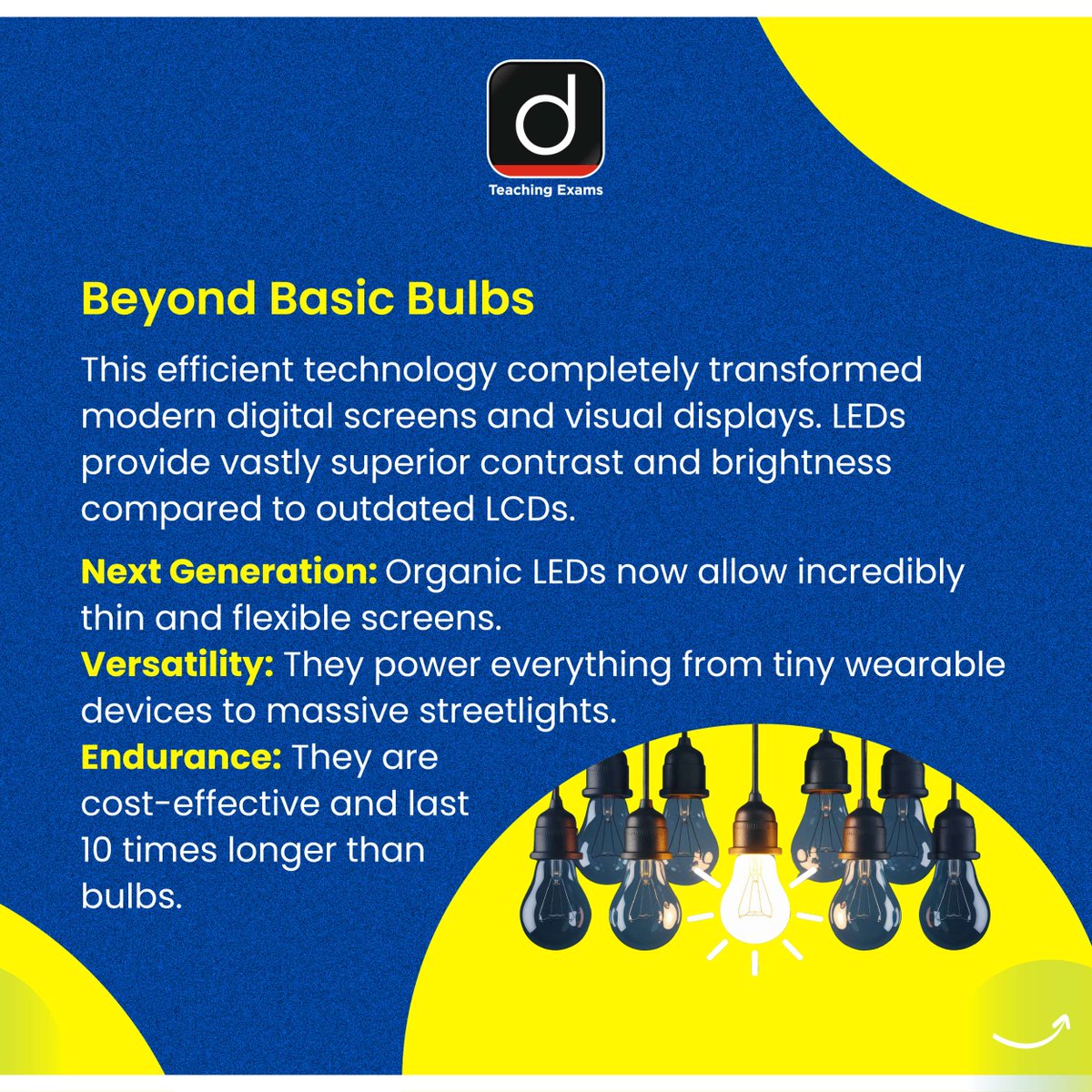 Drishtiteaching's tweet image. From dim glow to bright efficiency- lighting the world smarter. 

#LED #Innovation #EnergyEfficiency #Technology #Sustainability #CleanEnergy #UJALA #Science