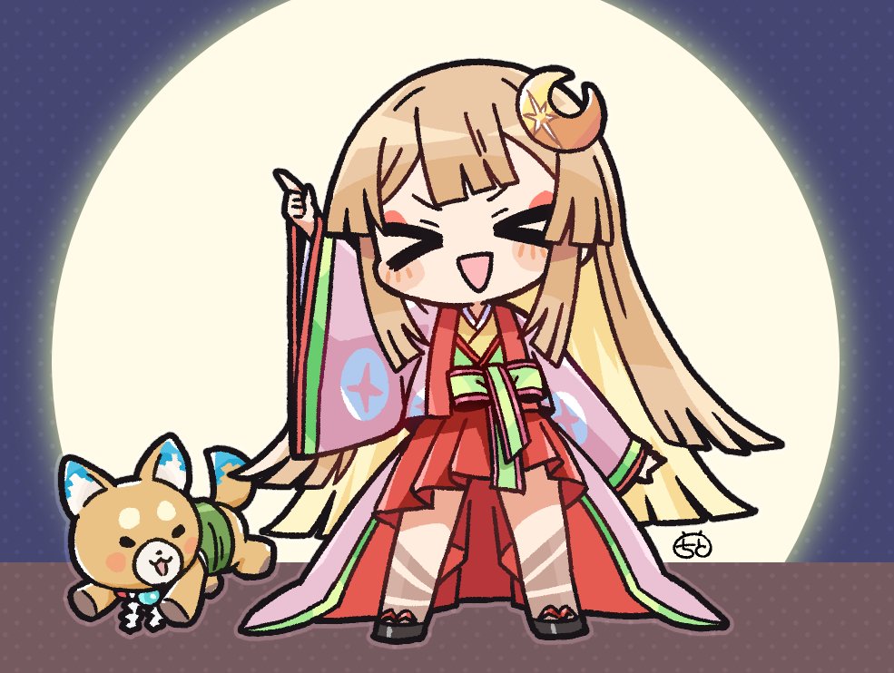 超かぐや姫！のファンアートです