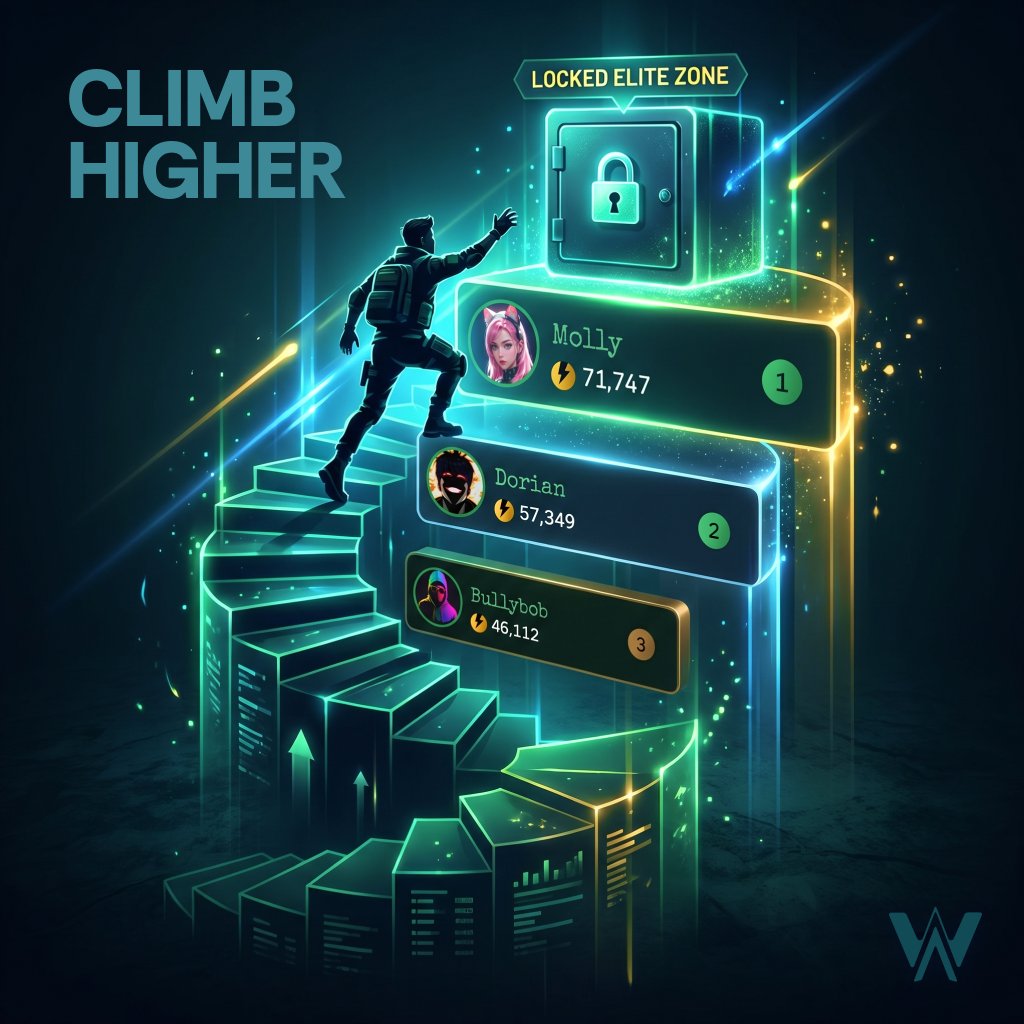 🏆 Rise to the top

In AI Worlds, leaderboards aren’t just a feature – they’re a mechanic you can add to your own game.

Climb the Champion Ladder to unlock:

→ Exclusive mechanics
→ Invite-only communities

Build competition into your world.

👉 aiworlds.games