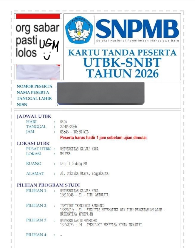 zaraa²⁶ | BANTAI UTBK tweet media