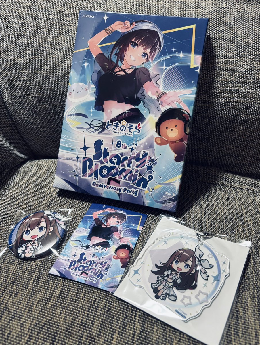ときのそら8th AnniversaryライブBlu-ray本日発売、ファン開封の喜び広がる