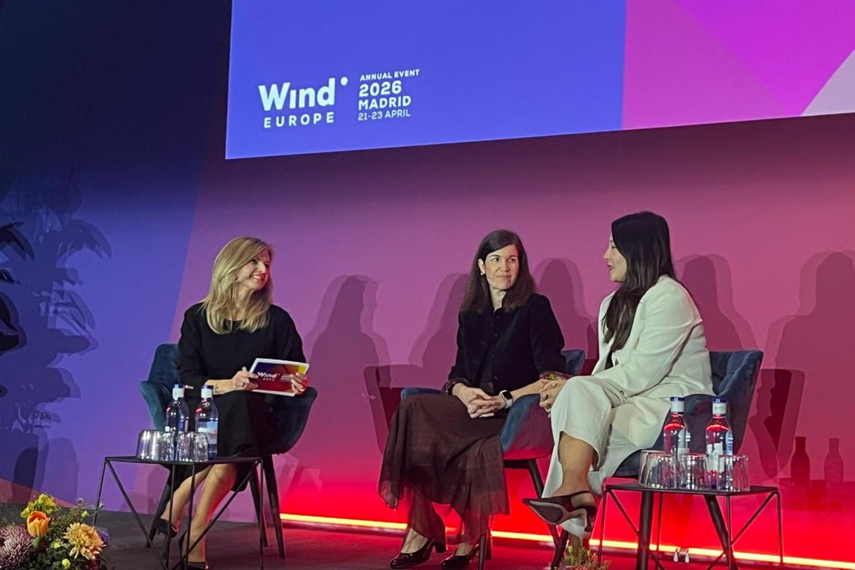 windpower_m's tweet image. Accountability is becoming a major challenge for the wind industry as AI becomes more integrated in energy systems, according to speakers at WindEurope’s Annual Event 2026 in Madrid
#windpower #renewables #WindEurope2026
tinyurl.com/zdhw7nut