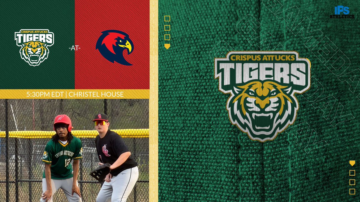 Attucks_Sports's tweet image. Boys Baseball and Girls Softball @ Christel House at 5:30pm!
Track @ Perry Meridian at 5:30pm
Boys Volleyball City Tournament at 5:30pm at George Washington @IPSAthletics @CAttucksIPS 
#CrispusAttucksAthletics 
#TigerPride
#AllIn