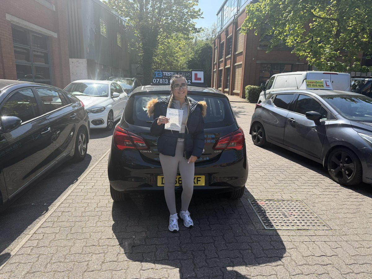 testbusters_uk's tweet photo. Massive congratulations to Mia on passing her driving test first time this morning in Isleworth! 🚗🎉
All your hard work, focus, and determination really paid off — you kept your nerves in check and absolutely smashed it. A brilliant achievement and so well deserved! https://t.co/djQh4A8lYC