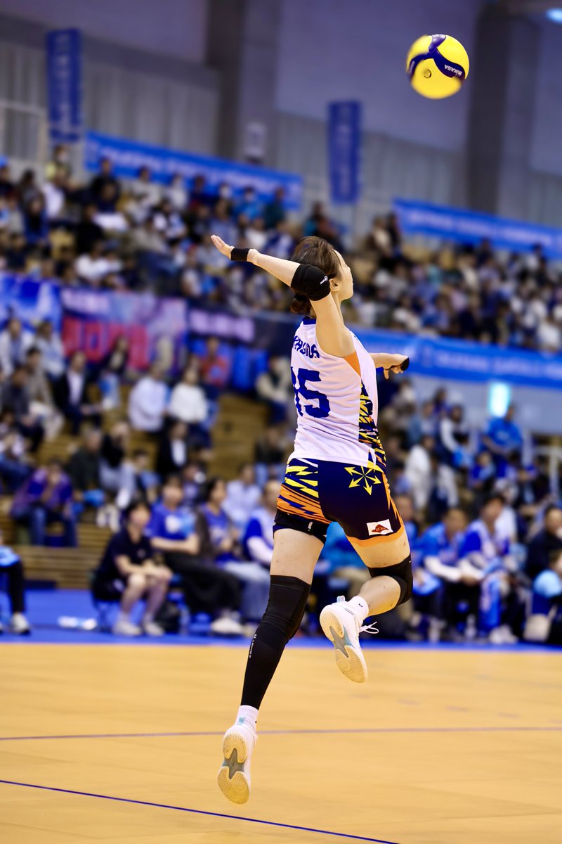 tora_sanada's tweet photo. 2025.10.26 シゲトーアリーナ　東レアローズ滋賀vs岡山シーガルズ

#林田愛佳  選手
#東レアローズ滋賀 
#アロじょ 
#アロフォト 
#大同生命svリーグ 
#torayarrowsshiga 
#volleyball https://t.co/AMZ4dZWmGP