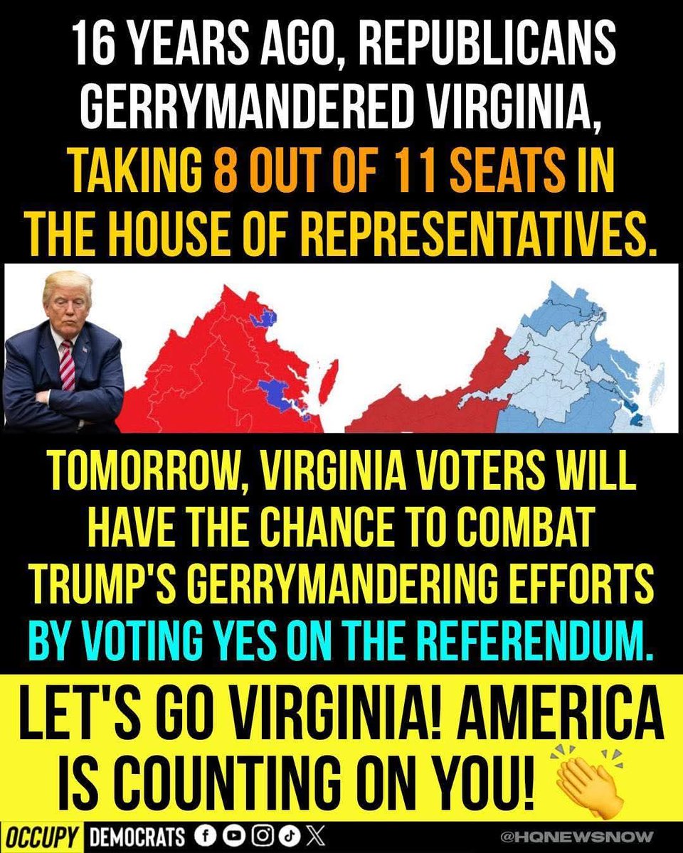 MarilynRautenb1's tweet image. #VirginiaVoteYes
#BlueWave in November
#DemocracyMatters