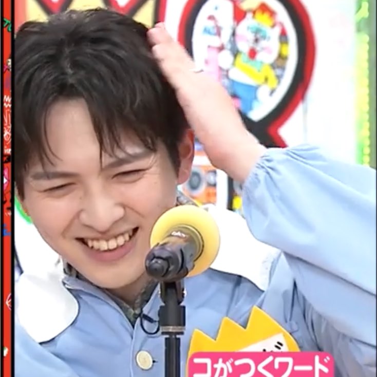 ysdjnt__'s tweet image. 幼稚園のお洋服可愛いのになんか可愛い感じに頭抱えてゲーム中ずっと腕ぶんぶんしてにこにこしてみんなTVerでみてほしい
 #MILK #吉田仁人