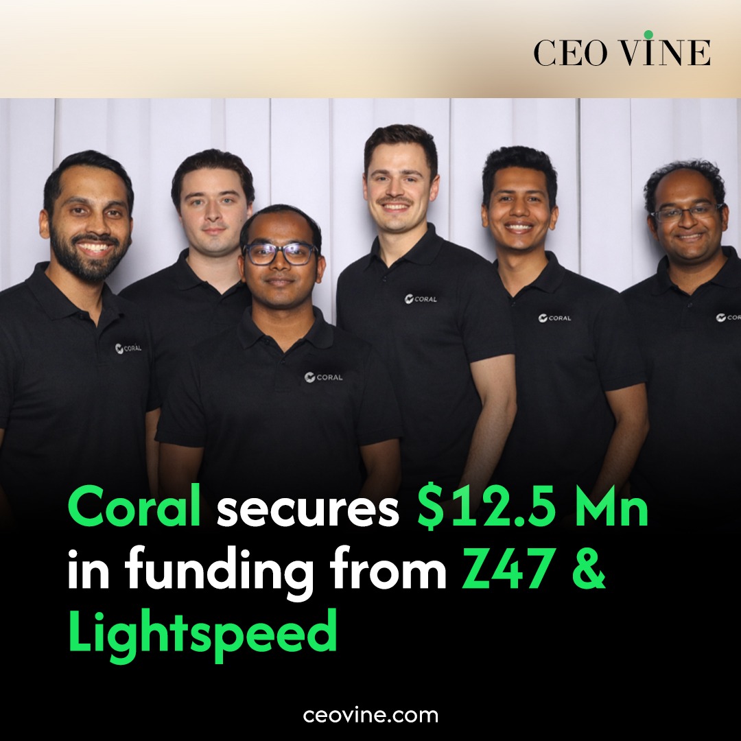 CeoVine's tweet image. Healthcare automation startup Coral has raised $12.5 million in a funding round led by Z47 (formerly Matrix Partners India) and Lightspeed.

Read more: ceovine.com/coral-raises-1…

#Coral #StartupFunding #AIHealthcare #StartupIndia #IndianStartups #Entrepreneurship #CEOVINE