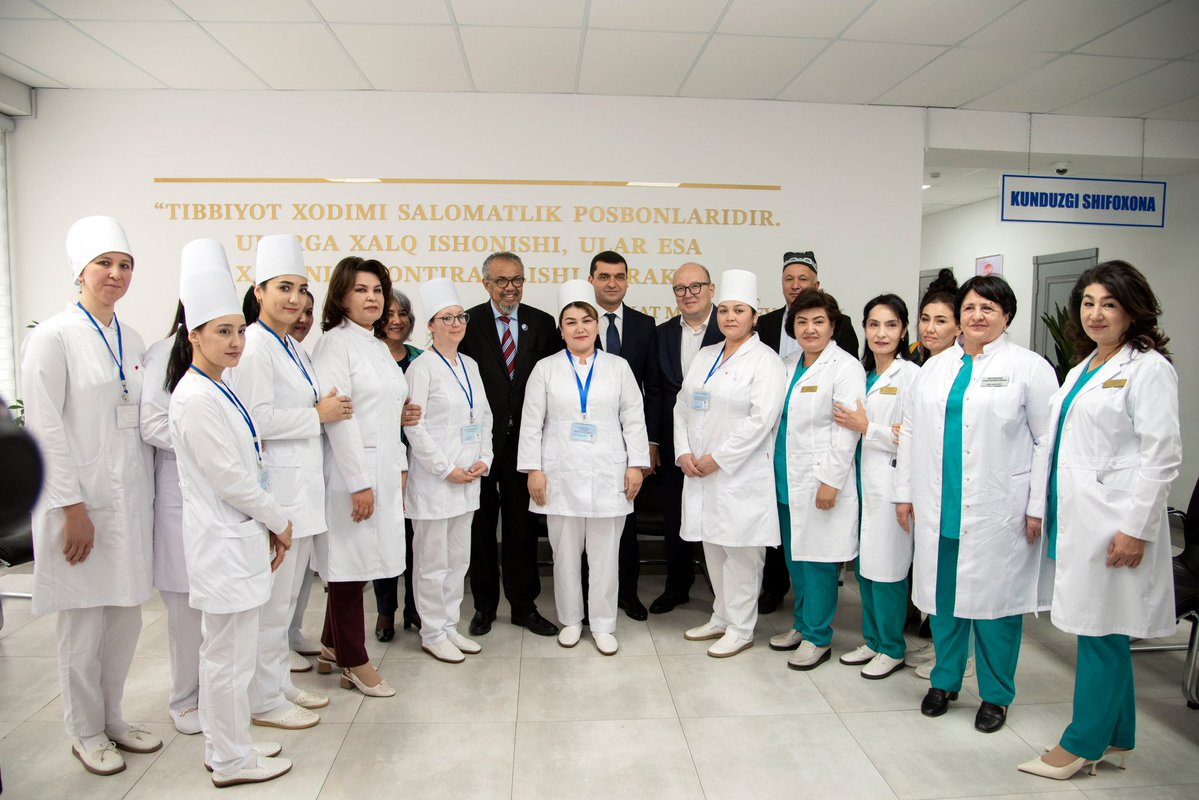 WHO Uzbekistan tweet media