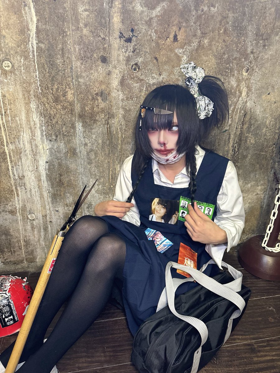 鮮血A子ちゃん 滅多刺しひろくん tweet media