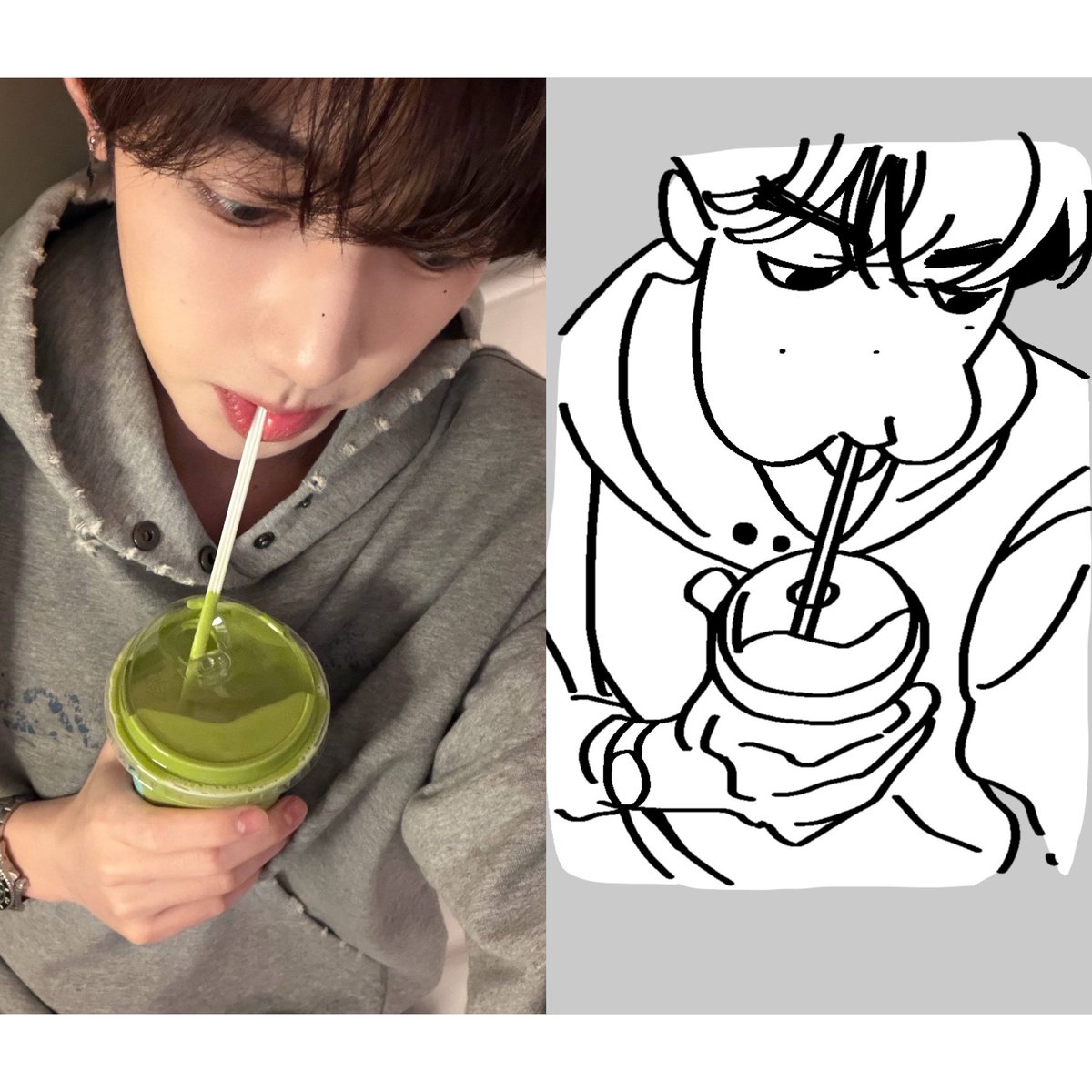 atree_ashu's tweet photo. haobin meme 2️⃣
急需榴莲的emoji！

#하오빈 #haobin #zb1fanart
#zhanghao #장하오 
#sunghanbin #성한빈 https://t.co/p8UhYXW0a0