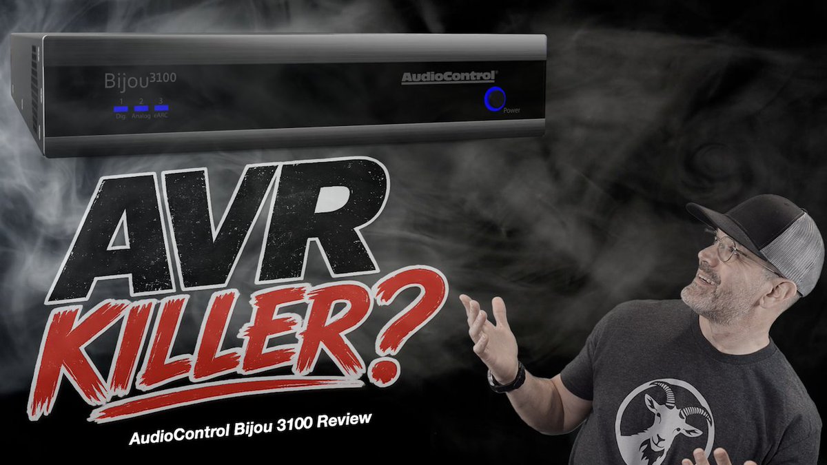 AVWoofer's tweet image. The AudioControl Bijou 3100 packs real 3.1 power, eARC, and impressive sound into a chassis small enough to hide behind your TV. Could this be an AVR Killer? Find out!

youtu.be/qFUX5iVncpI

@AudioControlInc @AV_NIRVANA #hometheater #avnews #avtweeps #music #movies #review