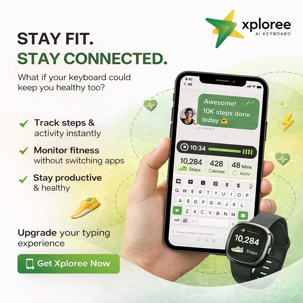 Xploree AI Keyboard tweet media