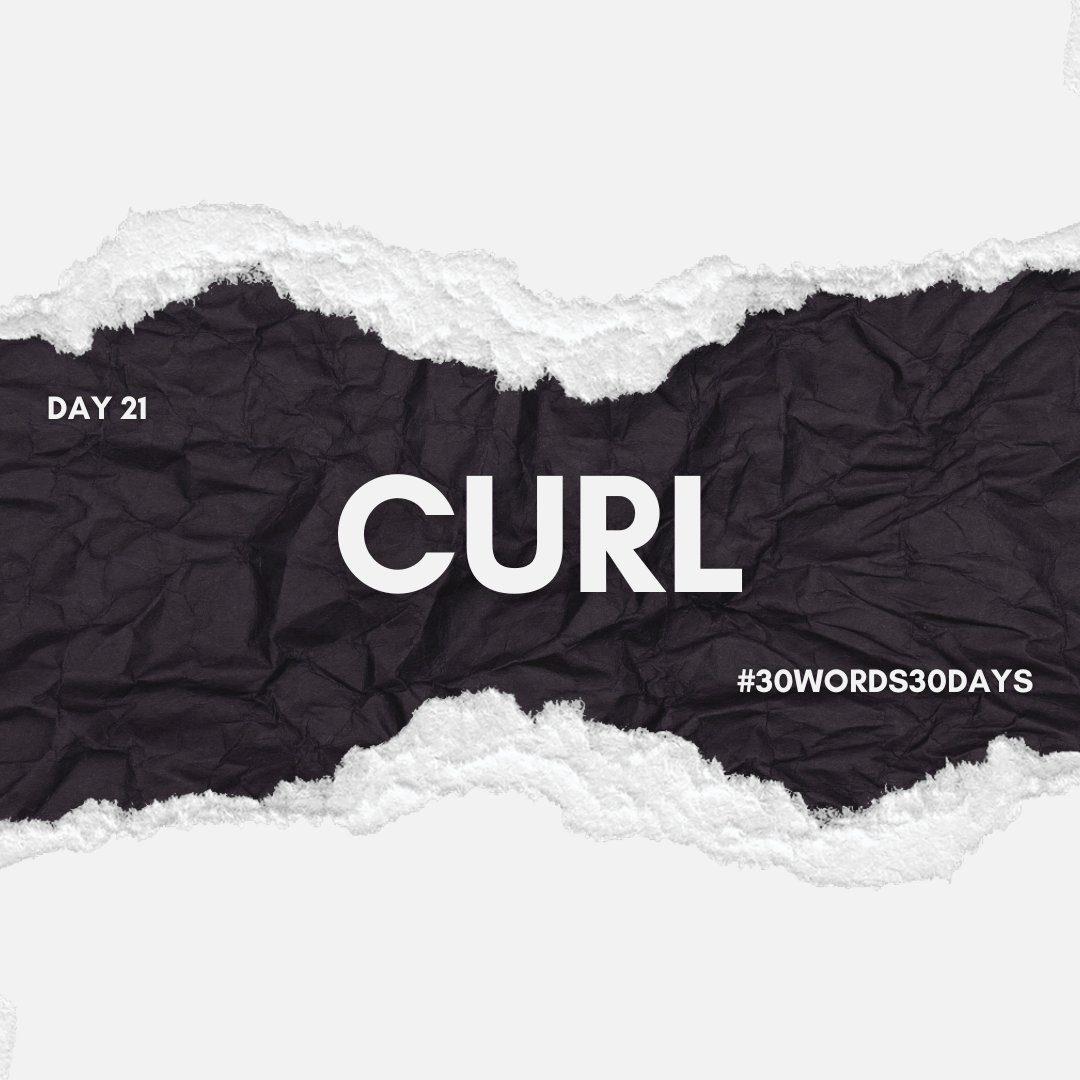 WritesAly's tweet photo. #30words30days

Day 21 - Curl

Happy Writing! ✒️

#WritingCommunity #microfiction #microlit #writing #30words30dayscommunity #writingprompts #curl
#30words30daysApril2026 https://t.co/BmcYNiT4j3