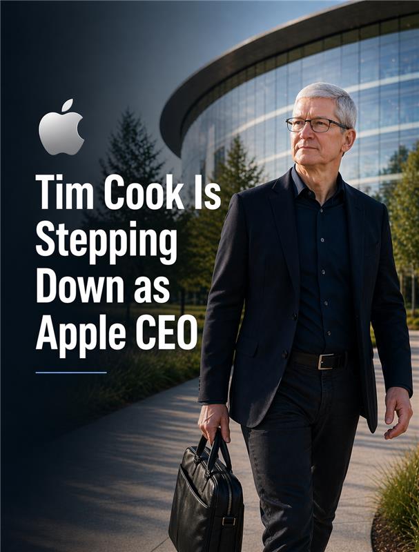 evincedev's tweet image. Tim Cook stepping down as Apple CEO after 15 years marks the end of one of the most stable leadership eras in modern tech.

Now, with John Ternus set to take over, the focus shifts from legacy to continuity and what comes next.

#Apple #Leadership #TechNews #timcook