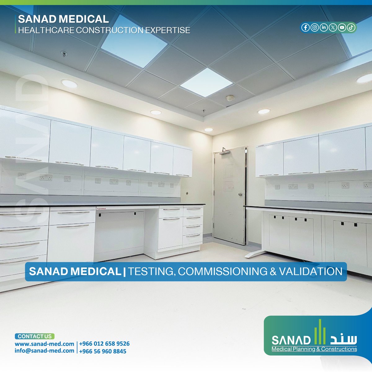 Sanad_Medical's tweet photo. بما يضمن تسليم مشروع يعمل بكفاءة عالية، ويعكس التزامنا الكامل بمعايير الجودة في جميع مراحل التنفيذ.
📩 تواصل معنا الآن لضمان تسليم مشروعك بأعلى معايير الجودة:
https://t.co/styI4lhQTh
#SanadMedical #سند_الطبية
#TestingAndCommissioning #ProjectQuality
#HealthcareProjects https://t.co/monrMaQXjY