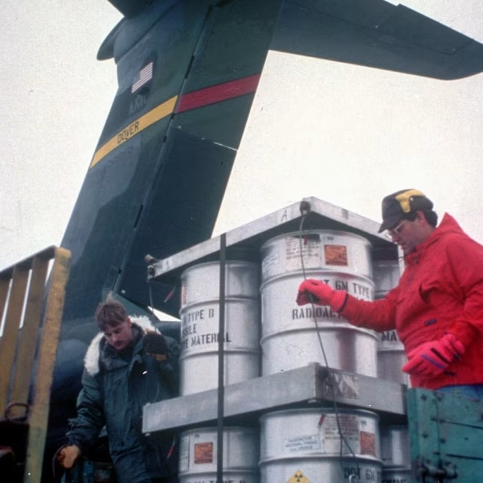 MarioNawfal's tweet photo. 🇺🇸🇮🇷 Retrieving Iran's uranium might be the most complex nuclear removal operation in history. But the U.S. has done this before.

In 1994, American teams secretly flew 600kg of weapons-grade uranium out of Kazakhstan on 2 C-5 cargo planes, refueling three times mid-air so the nuclear cargo never touched foreign soil. 

The planes landed at Dover Air Force Base and the material was quietly trucked to Tennessee. 

The whole operation took over a month.

Iran is a different beast. 

Andrew Weber, who led that 1994 operation, puts it plainly: 

"You would need to set up in the middle of the country a secure perimeter. It would probably take thousands of U.S. troops to secure the facility while our experts excavated the HEU located inside deep tunnels."

And that's before agreeing on where it would even go.

Source: Wall Street Journal, 60 Minutes