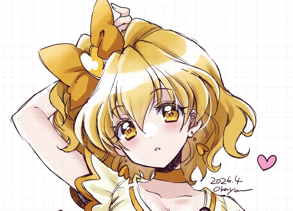 山吹祈里 「ぱ」|おかやのイラスト