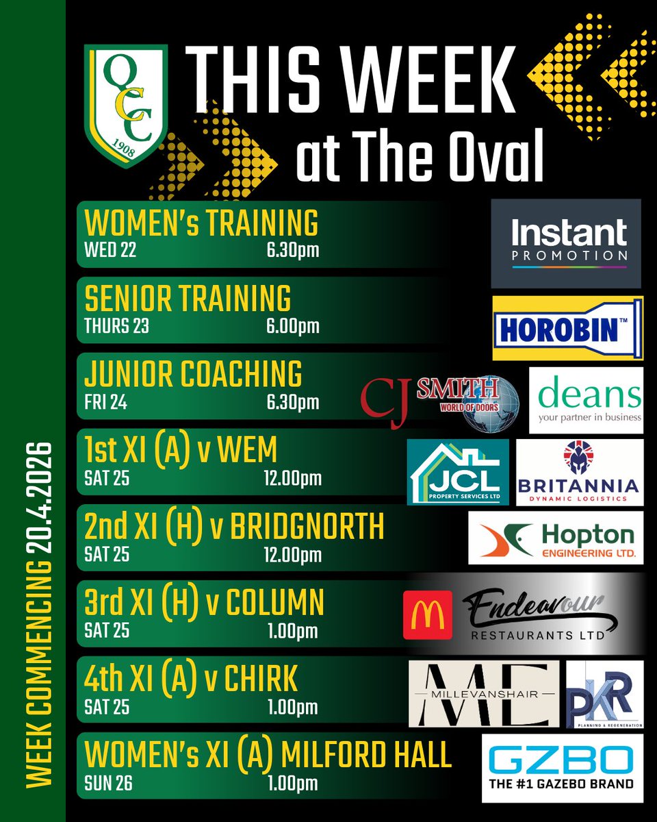 Quatt Cricket Club tweet media