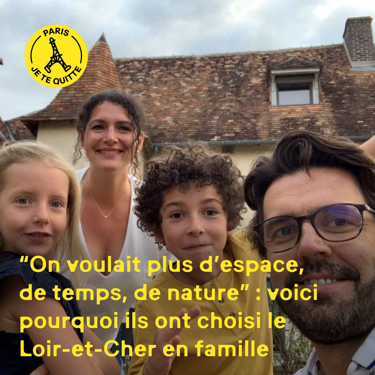 S'installer en Loir-et-Cher en famille vous y pensez ?
➡️ l.paris-jetequitte.com/mHm