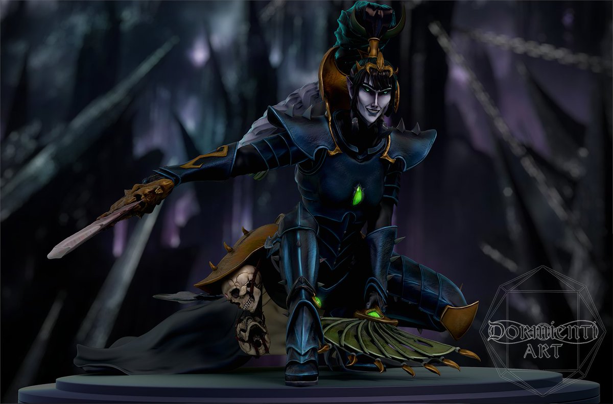 dormienti_art's tweet photo. «The mind is the keenest blade of all, and foresight the surest poison.»🌚
Lady Aurelia Malys - Dark Eldar Archon of the Kabal of the Poisoned Tongue, The Mazeweaver. ~(=^‥^)
More: https://t.co/1pLMvJKgxL

#warhammer #warhammer40k #wh40k #Aurelia_Malys #warhammerfanart #drukhari https://t.co/x8RfvRY0zq