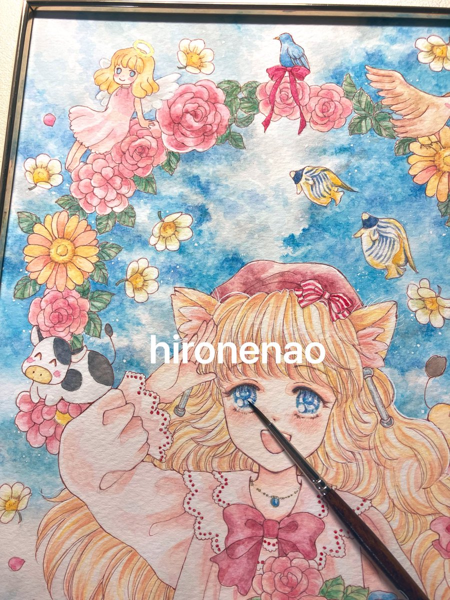 浩峰尚🐈 透明水彩/コミック🌸お知らせは固定にて tweet media