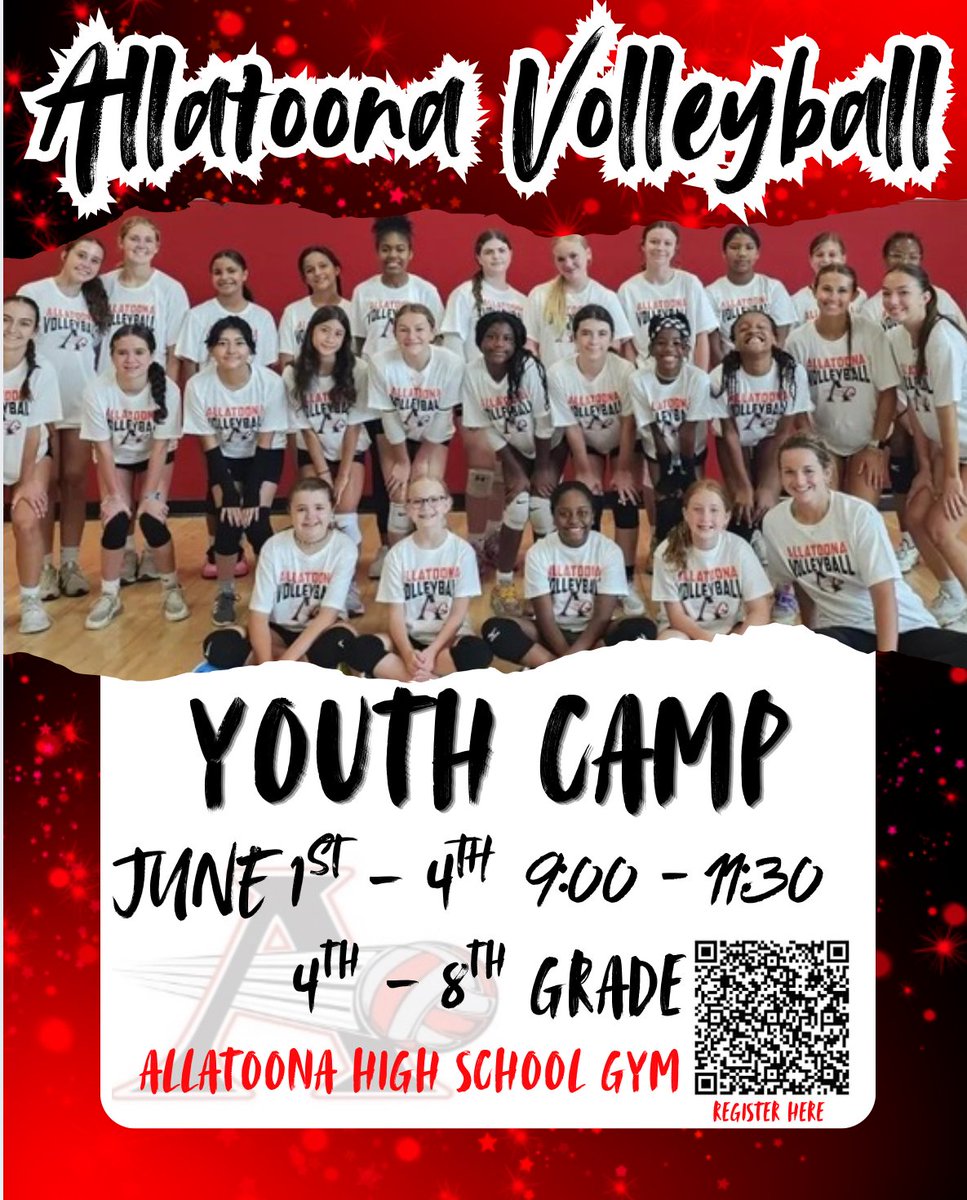 AllatoonaVB's tweet photo. @AllatoonaVB summer volleyball camp!  Hope to see you there.
Go Bucs
@toona_athletics 
@cobb_sports https://t.co/XBiFIlkKc5