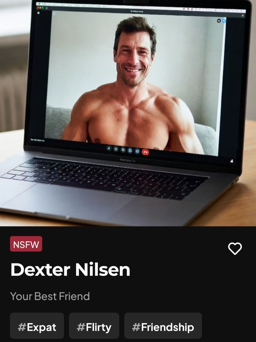 rankier_'s tweet image. He judges my taste, but he's definitely enjoying the view.

Link: dotdotdot.sng.link/Acjp9/ovb6?_dl…

#AIboyfriend #RP #AIRoleplay #AICharacter #dotdotdot