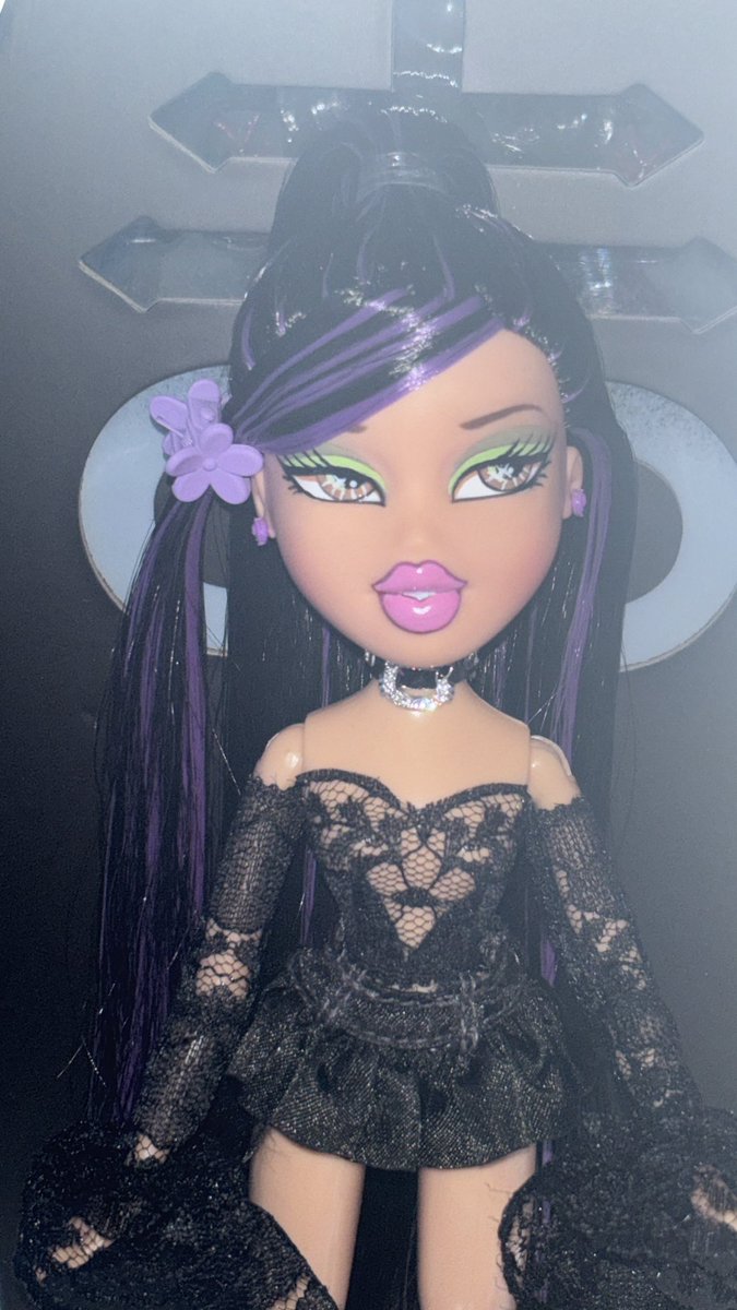kuromiinei's tweet image. My custom tennis gal is done🩷 #bratz