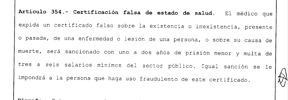 Zuletaaslegal's tweet photo. 🇩🇴ATENCIÓN MÉDICOS🇩🇴
Aquellos que acostumbran "vender" certificados médicos a trabajadores, para otorgarles licencias médicas a cambio de dádivas, ya el IDOPRIL y varias empresas los están identificando.
Tienen hasta el 4 de agosto para dejar esta mala práctica o miren ⤵️⤵️⤵️ https://t.co/n6ytLz54XS