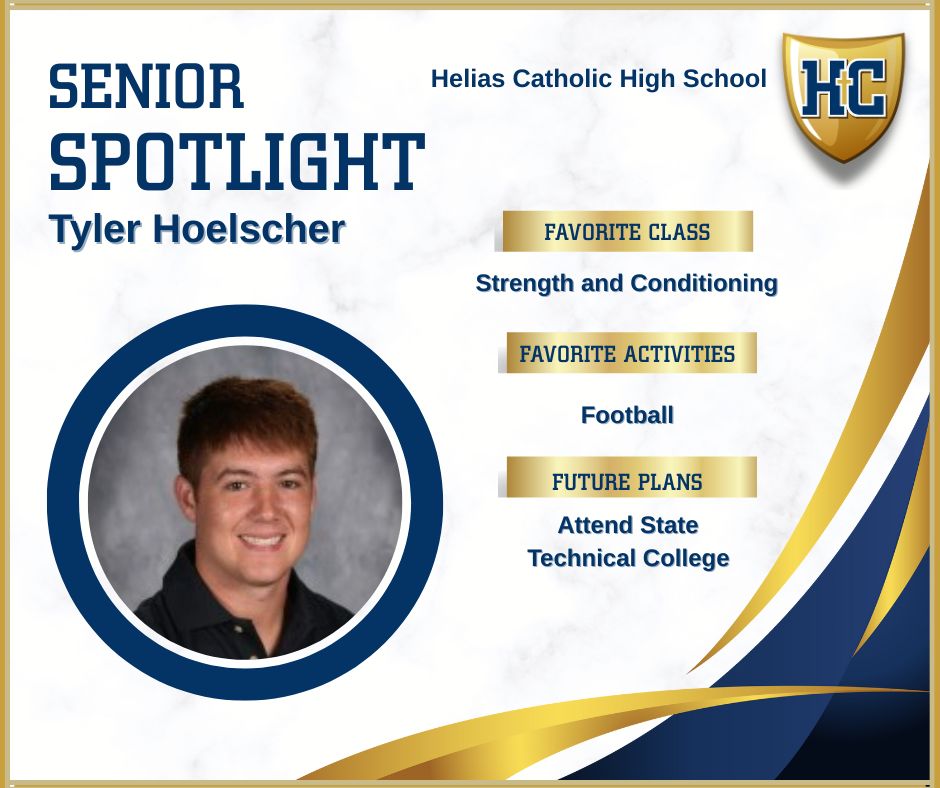 heliascatholic's tweet image. ✨🎓SENIOR SPOTLIGHT🎓✨
Time to celebrate the Crusader #ClassOf2026! Congratulations to Tyler and his classmates as they move onward to bright futures after graduation!
#SaderSeniors #OnwardTogether