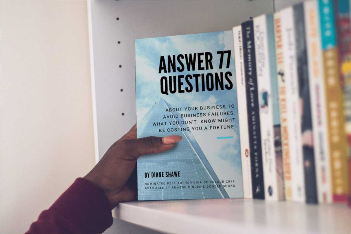 dianemshawe's tweet image. 💡 Smart entrepreneurs ask the right questions.
Avoid costly mistakes with 77 Questions Could Help You Avoid Business Failure by Diane Shawe.
🔗 amazon.co.uk/Questions-coul…
#EntrepreneurMindset #BusinessGrowth #Amazon #Kindle #AmazonKindleBooks #DianeShawe